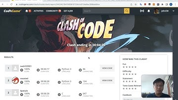 CodinGame: Pushing rank (again) in Clash of Code!