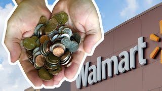 Searching Walmart Pocket Change For Coins Worth Money