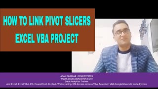 VBA Project for you - How to link different SLICERS of Different PIVOTS screenshot 1