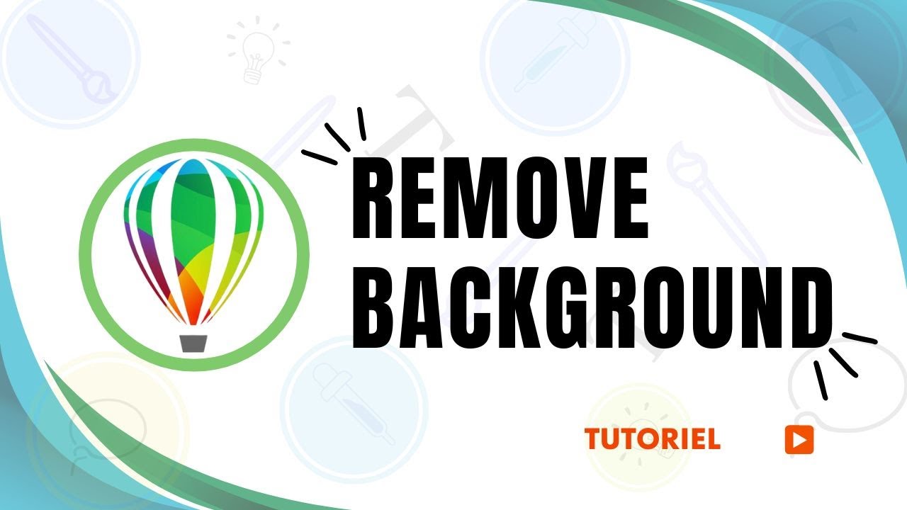 How to remove background on Corel Draw
