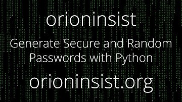 Generate Secure and Random Passwords with Python #password #python    #pythonprogramming