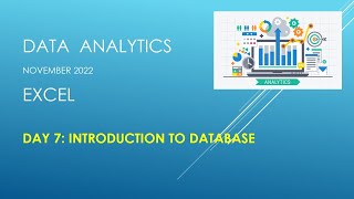 Day 7: Introduction to Database: Relational database, OLTP v OLAP, Relationships