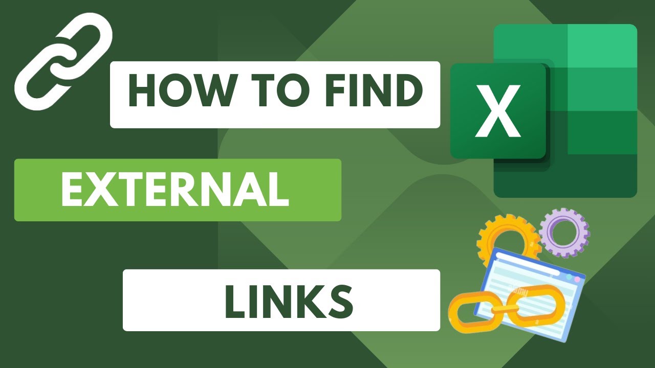 How To Find And Break External Links In Excel excel exceltutorial 