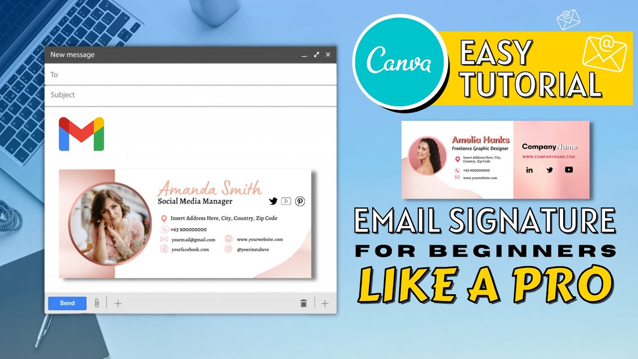 how to send canva presentation to gmail