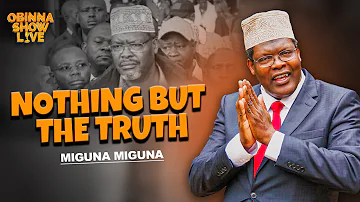 OBINNA SHOW LIVE: I WAS  BETRAYED - Miguna Miguna