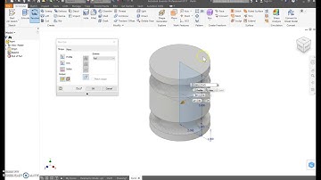 Revolve Tool in Autodesk Inventor