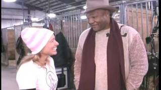 Celebrity George Foreman Pays a Knockout Visit to Post Time Profile
