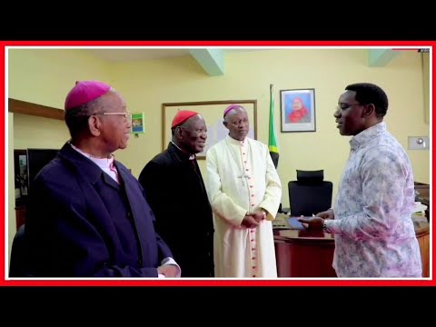 ASKOFU MKUU MSTAAFU KARDINALI PENGO AFIKA OFISINI KWA MAKONDA Na KUMSHUSHIA MAOMBI MAZITO