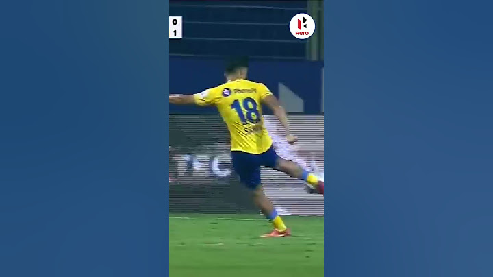 It's Sahal Abdul Samad's time! #HeroISL #KeralaBlasters #LetsFootball