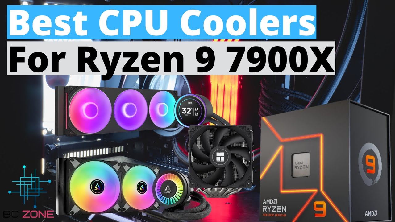 The Best CPU Coolers For Ryzen 9 7900X In 2025! (TOP 3) - YouTube