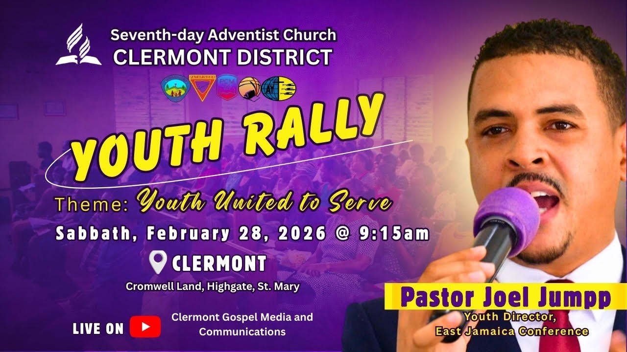 CLERMONT DISTRICT YOUTH RALLY ||  9:15 A.M. || 2026/02/28