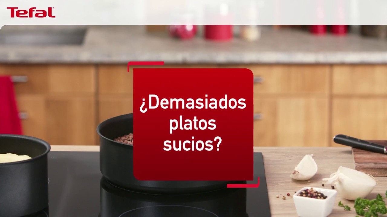 Tefal Ingenio  Cocina todo en una sola sartén 