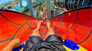 Download Lagu Trying the Spider Water Slide at Frenzy Waterpark - Crazy Ending ! MP3