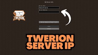 Minecraft Twerion Server IP Address