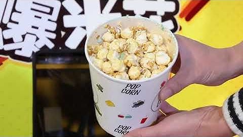 Working process of automatic popcorn vending machine 2021