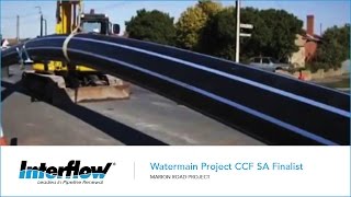 Marion Road Watermain Project - CCF SA Finalist - Interflow