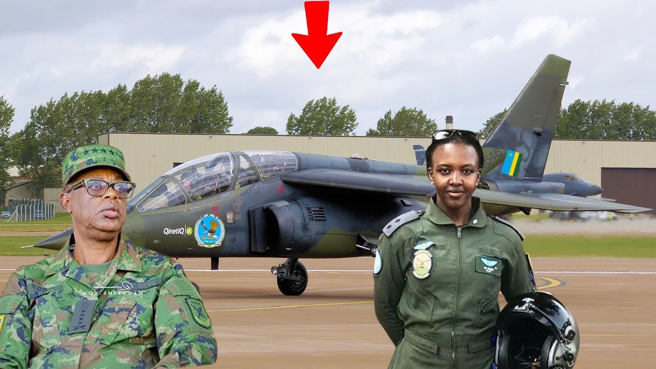 Yarasa Congo Yose Iminota 20! Ngiyi Indege Y'Intambara uRwanda Rwaguze Muri Suwede ( VIDEO )