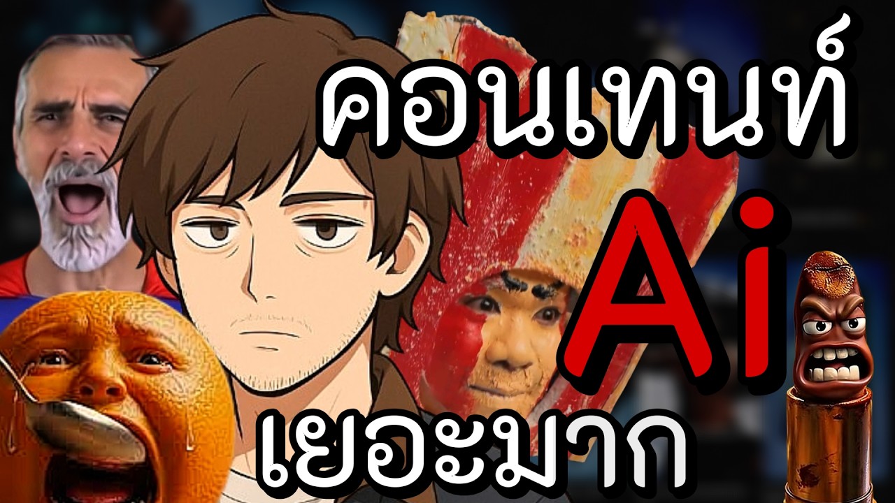 คอนเทนท์ Ai ตอนนี้มันเกินควบคุมแล้ว มันเยอะเกินไป? |Aiกับคอนเทนท์