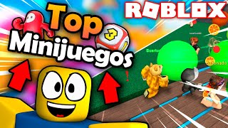 TOP JUEGOS de MINIJUEGOS en ROBLOX 🧨✨ | TOP 5 ROBLOX