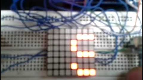 Matriz 7x5 Arduino