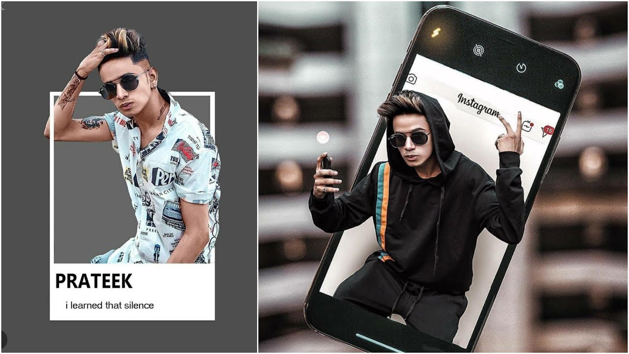 PicsArt creative photo editing tutorial Prateek pardeshi latest photo editing in PicsArt 2019