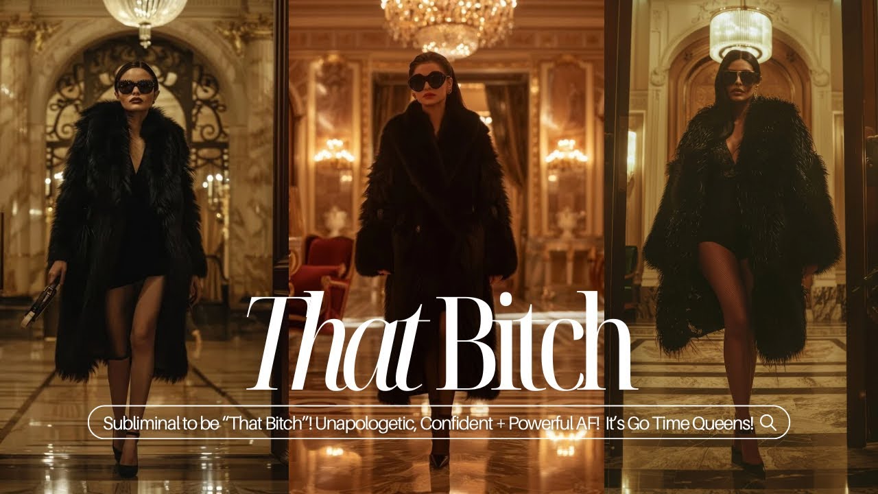 🖤 Be That Bitch ✨ Confidence Subliminal 🏦 Boss Up + Make Bank 💸