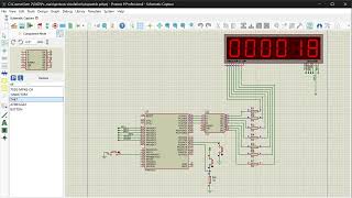 Stopwatch  Simulation #DLD #proteous
