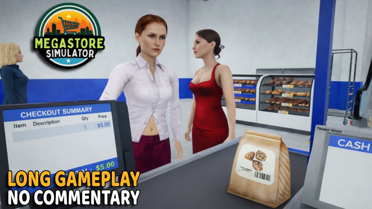 Megastore Simulator | No Commentary Long Gameplay