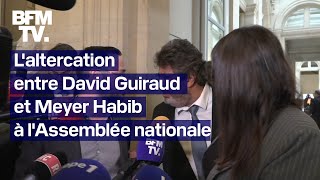 "Barre-toi d'ici!": l'altercation tendue entre David Guiraud et Meyer Habib