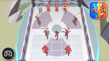 Merge Super Fight - Gameplay Walkthrough Part 1 - Casual Game Levels To Play (iOS, Android)