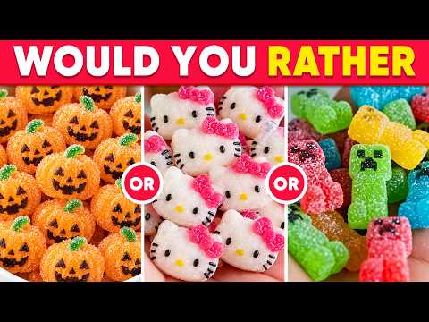 Would You Rather...? ULTIMATE Sweets & Junk Food Edition 🍪🍰😋 Quiz Kingdom