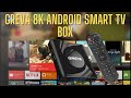 8k android tv streaming box with smart tv launcher