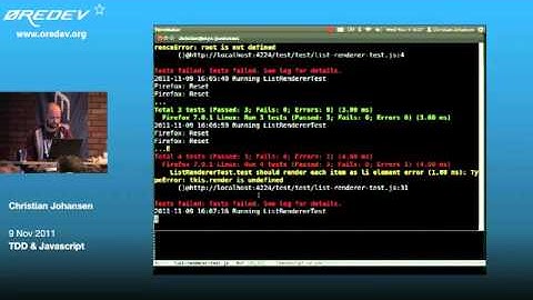 TDD & Javascript   Christian Johanssen clip14