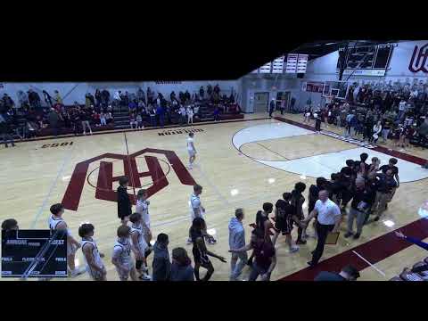 Wheaton Academy High School vs Plainfield North High School Mens Varsity Basketball