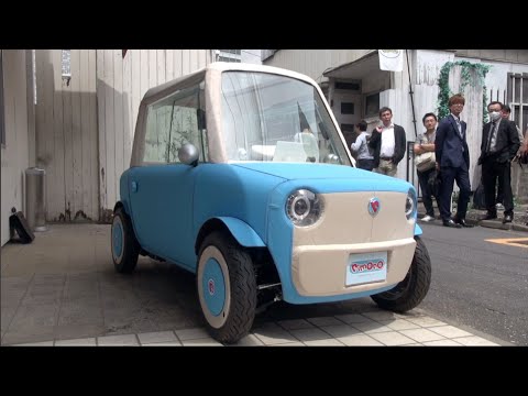 Rimono: A tiny two-seater car that is really easy to drive