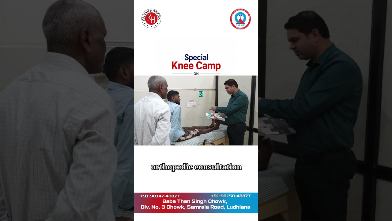 Knee Pain Won't Wait! | Best Ortho Doctor in Ludhiana | See Why Hundreds Joined Our Camp