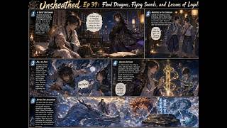 Unsheathed Ep 39: Flood Dragons, Flying Swords, and Lessons of Loyalty #MartialArts