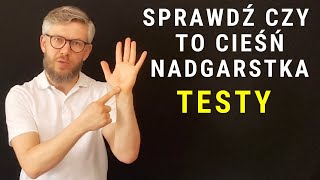 Sprawdź czy to ZESPÓŁ CIEŚNI NADGARSTKA - testy/diagnostyka - dr n. med. Marcin Wytrążek