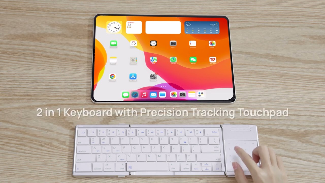 The best foldable keyboard for Apple Devices