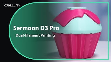 Sermoon D3 Pro Dual Extrusion, Your Multi-Color Printing Solution!