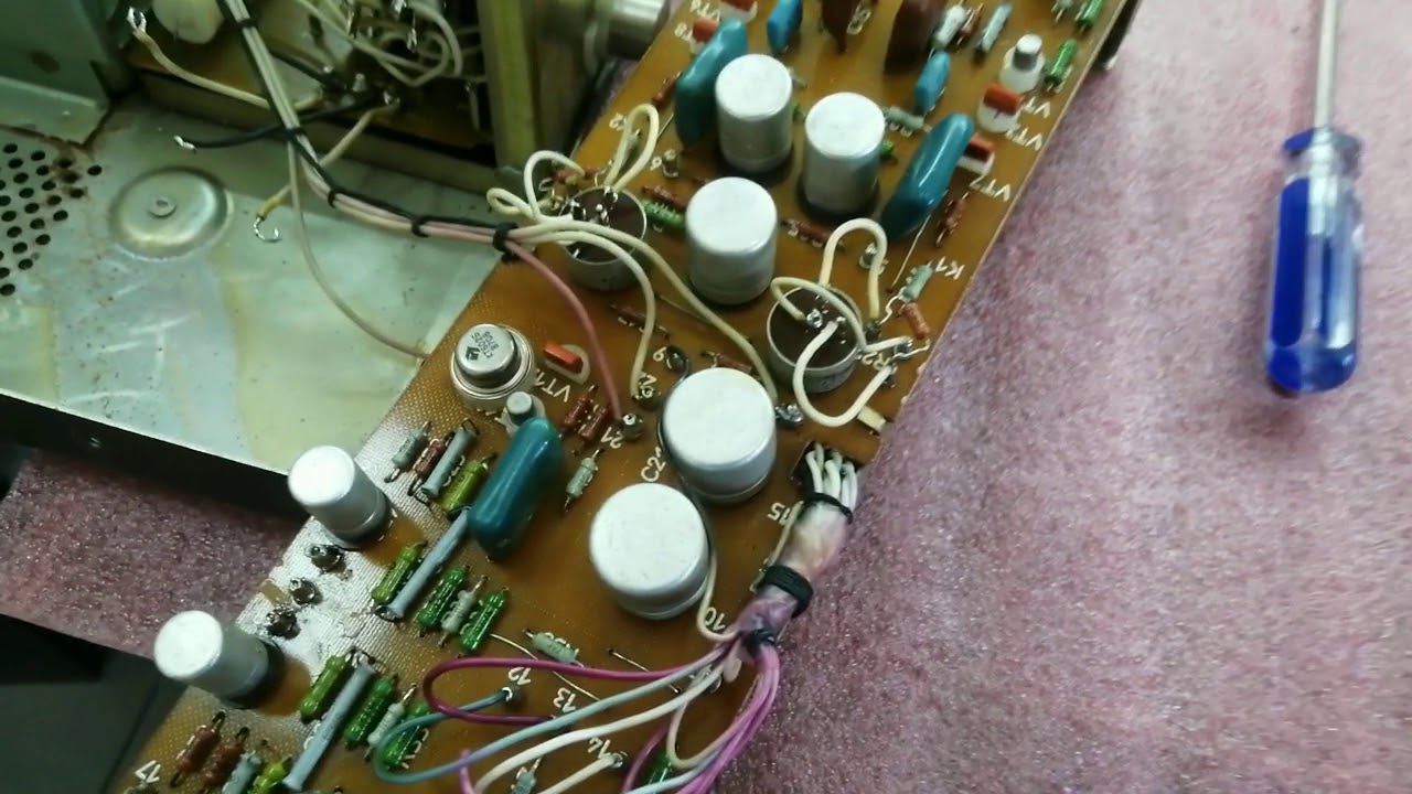 Ремонт усилителя Бриг 001-стерео - YouTube