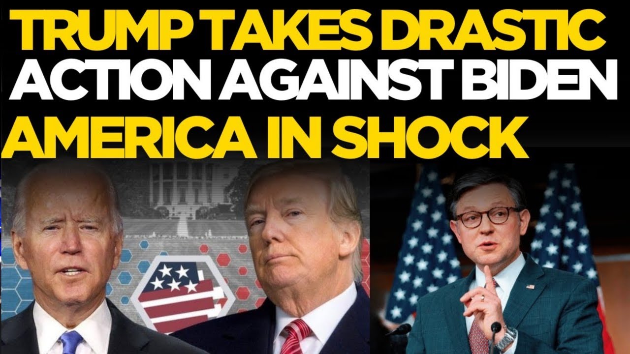 LIVE: Trump’s First Action Against Biden? Mike Johnson’s Big Announcement on Family Pardons | US