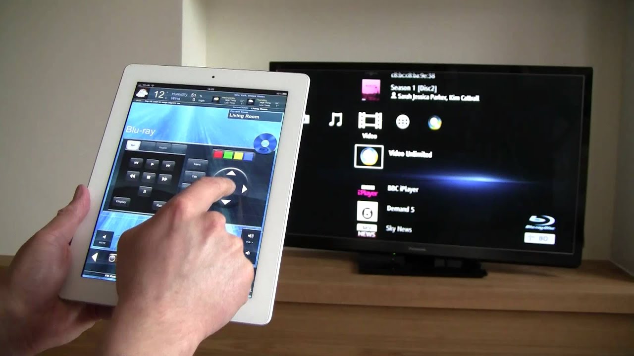 iPad 2 Control of AV system.mp4 - YouTube