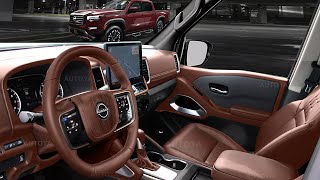 New 2025 Nissan Frontier - INTERIOR Refresh Preview & Color Options