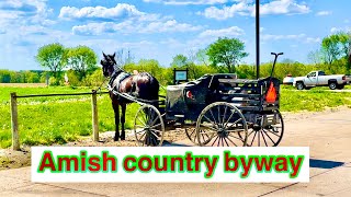 Amish country byway Ohio USA