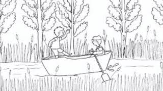 bateau sur l'eau