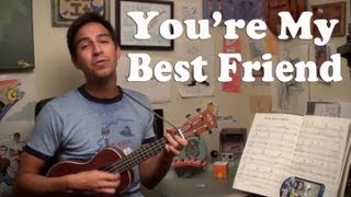 Queen - You're My Best Friend (ukulele cover by Give Me Motion)
