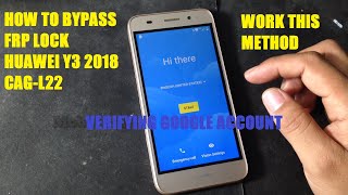 HUAWEI Y3 2018 CAG L22 FRP BYPASS