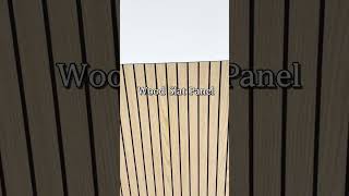 Wood Slat Acoustic Panels Decorative Wall Paneling by Inno Stickers