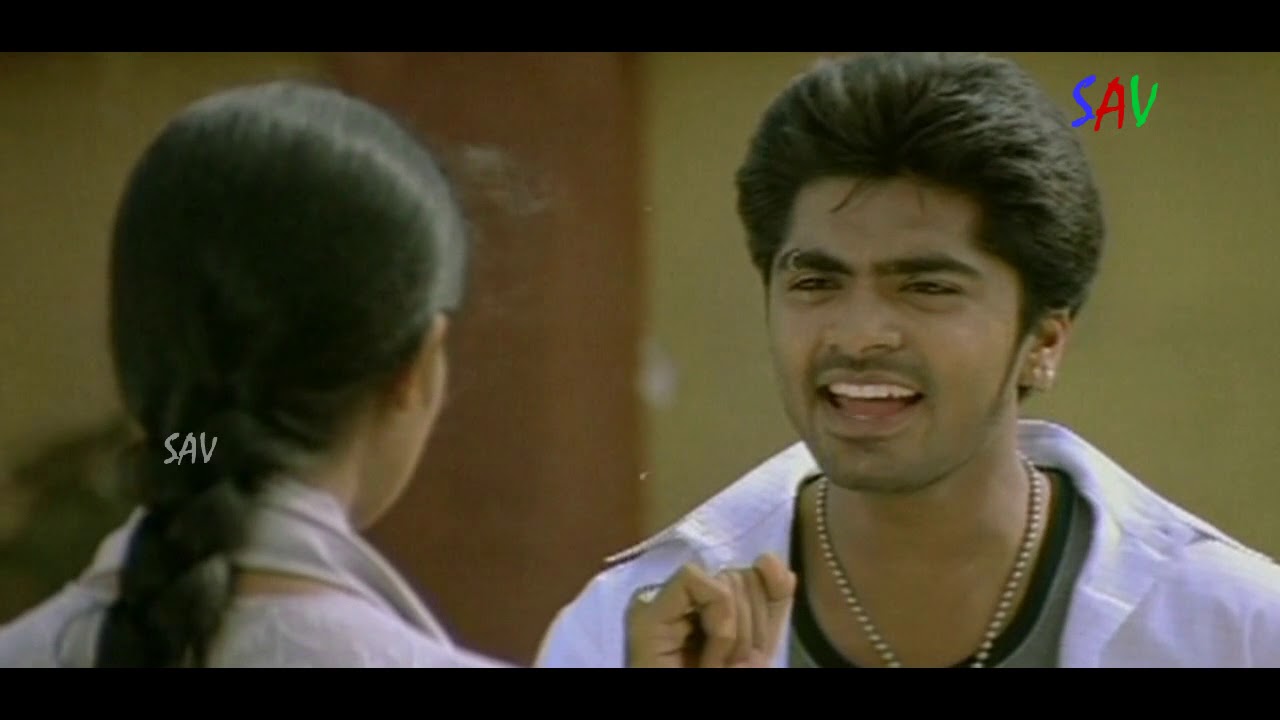 Simbu and his Father's Scene | Pokirodu Movie Scenes | Simbhu | Rakshitha | Ashish Vidyarthi